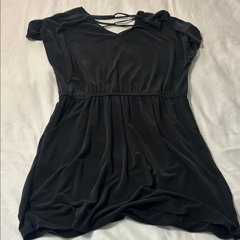 Daytrip Black Midi Dress